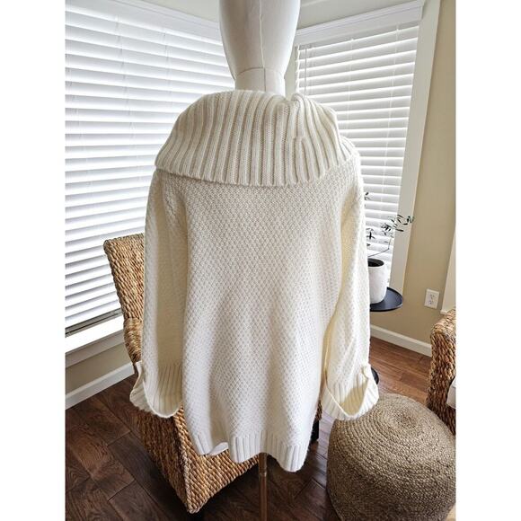 Talbots Turtleneck Alpaca Blend Knit Sweater Women's Size XL Relaxed - Picture 5 of 12